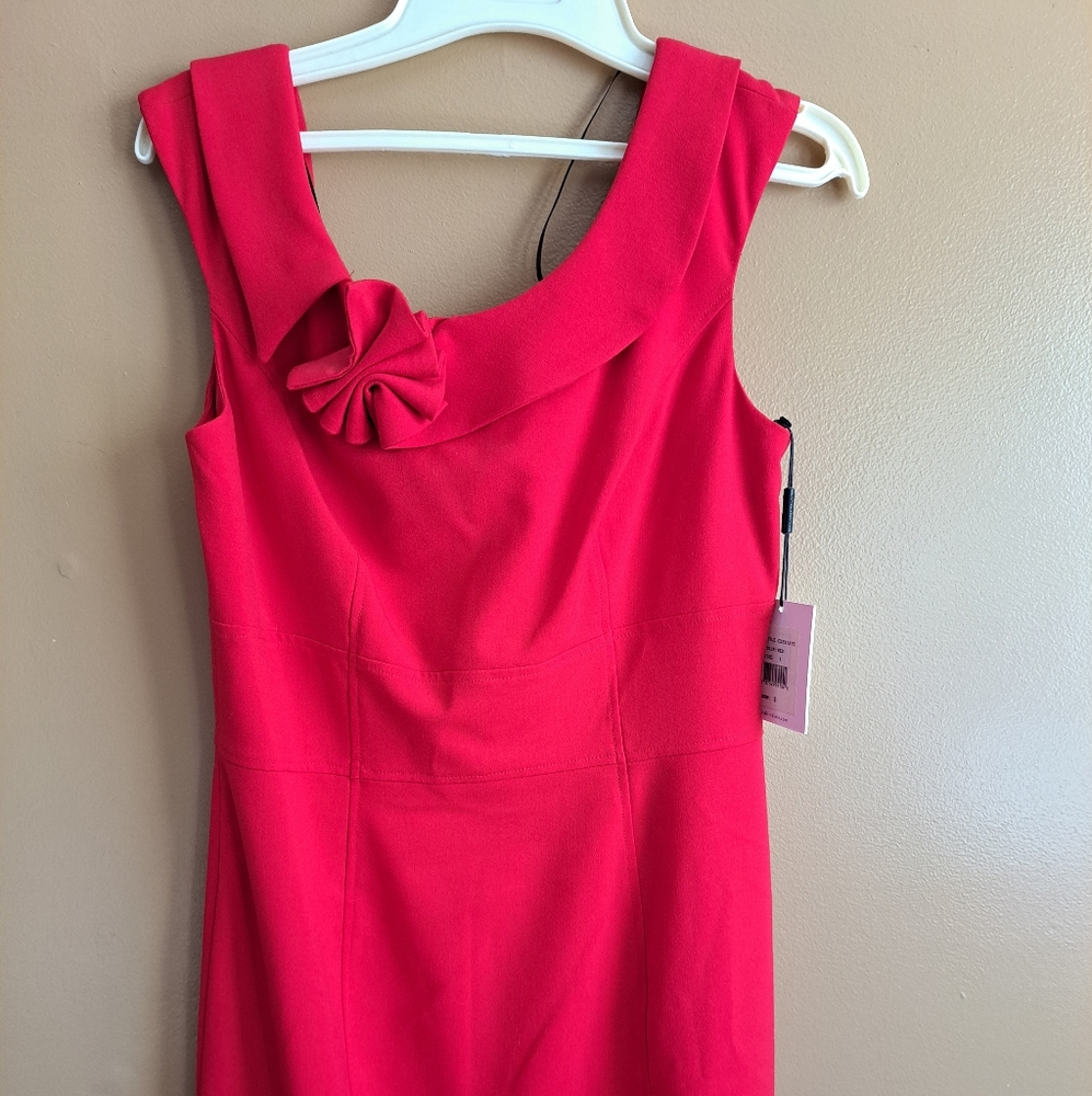 New with tags Calvin Klein womens Size small red dress.